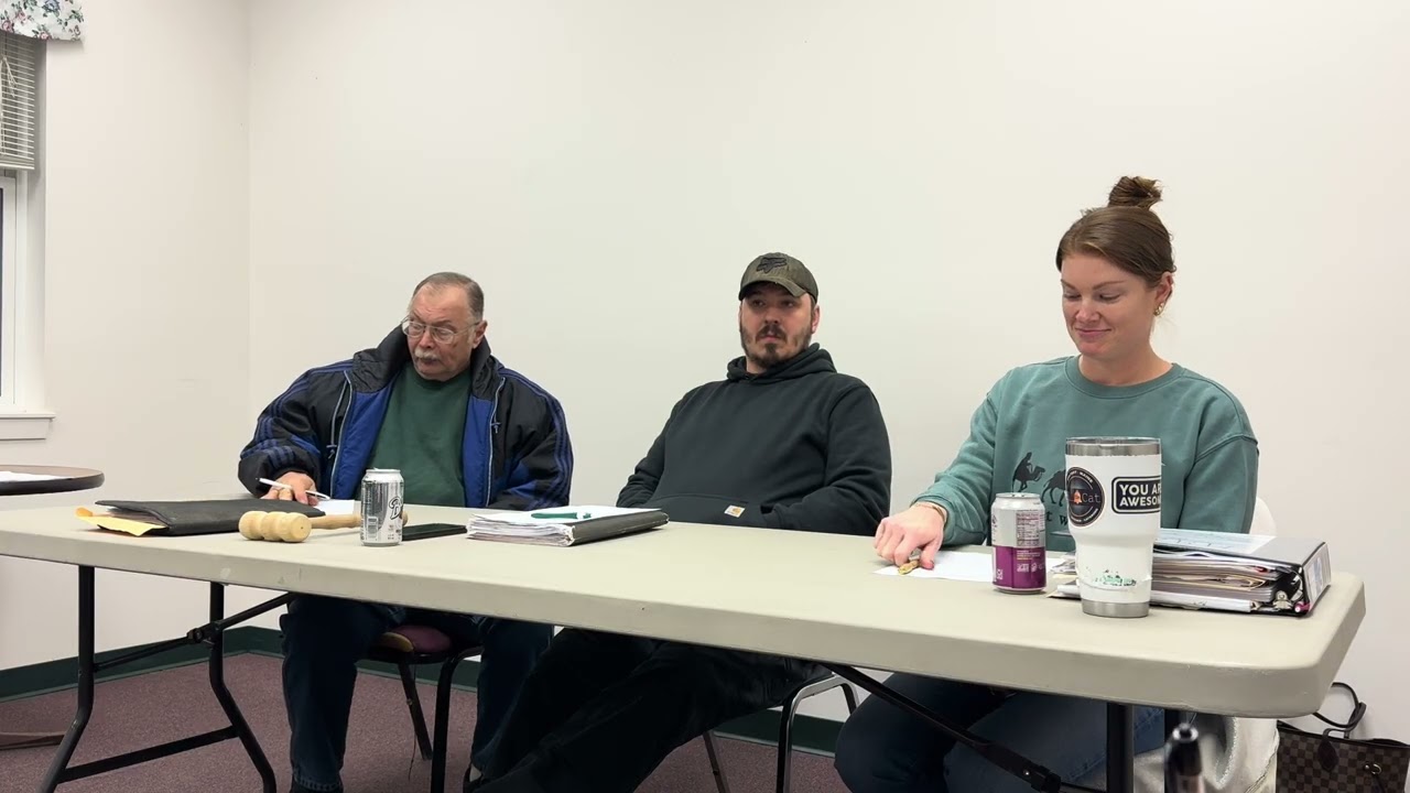December 22, select board meeting