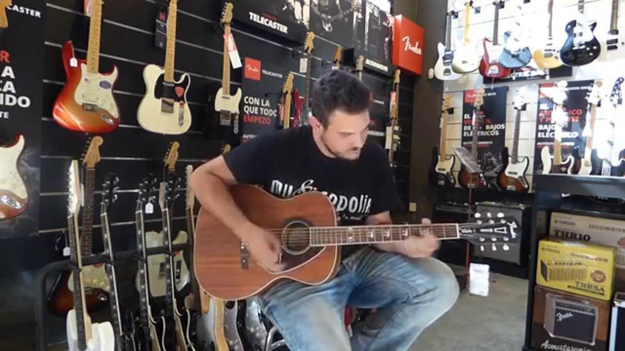 Fender Tim Armstrong Hellcat Guitarra electroacustica