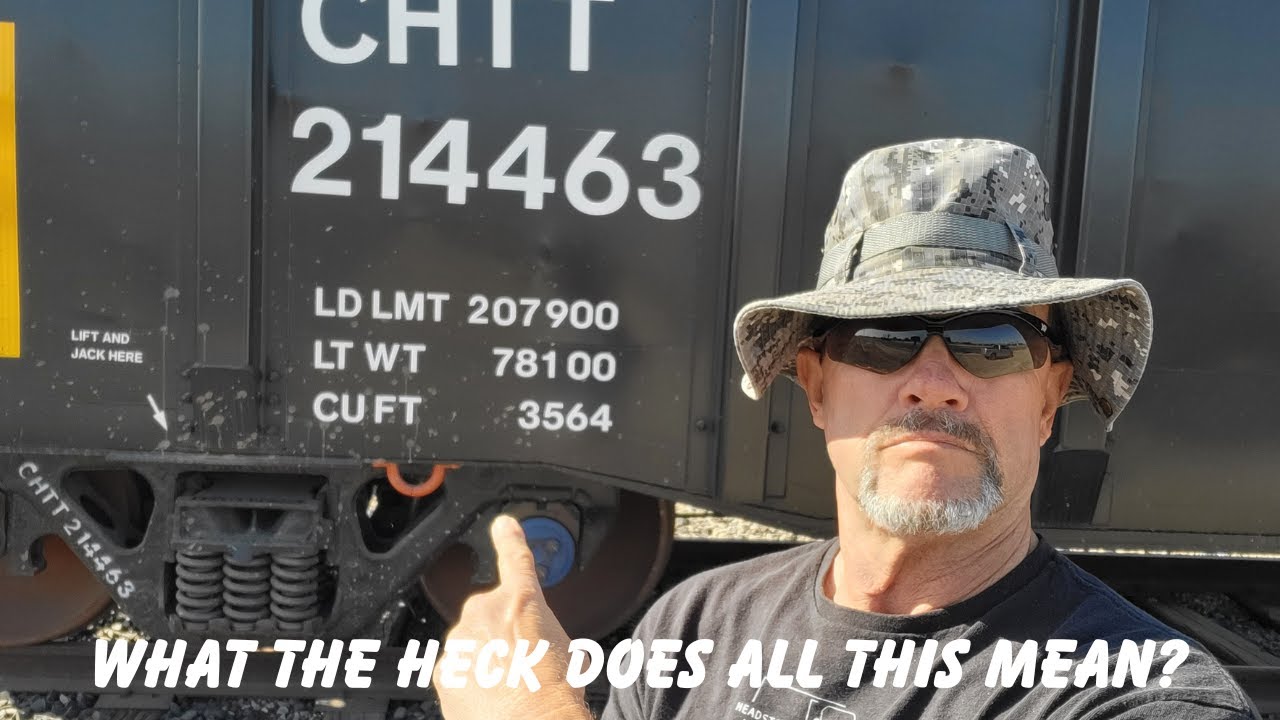 What's All The Stuff On Railroad Cars Mean?