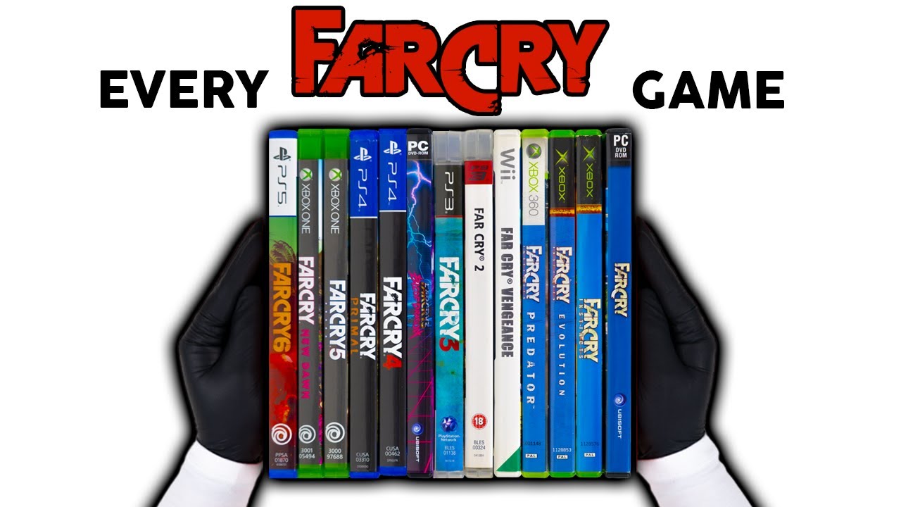 I Unboxed Every FAR CRY Game EVER