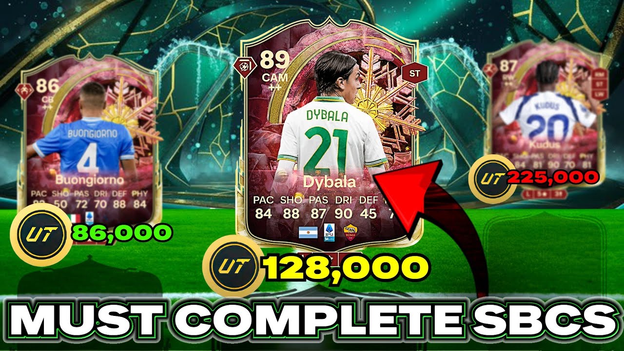ВЫПОЛНИТЕ ЭТИ ЗАДАНИЯ SBC ДЛЯ ИГРОКОВ, ПОКА НЕ ПОЗДНО!