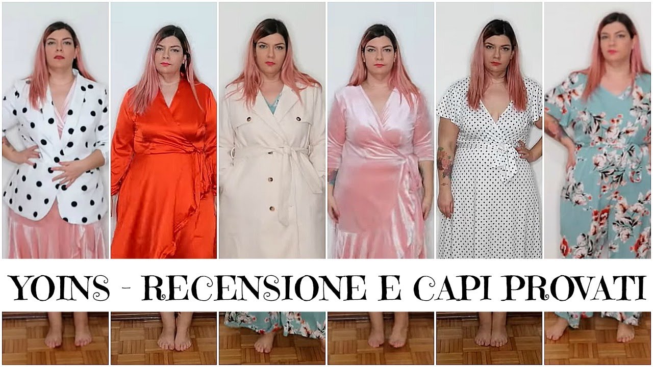 Yoins - Recensione negozio, capi curvy provati ed indossati. Che ne penso?