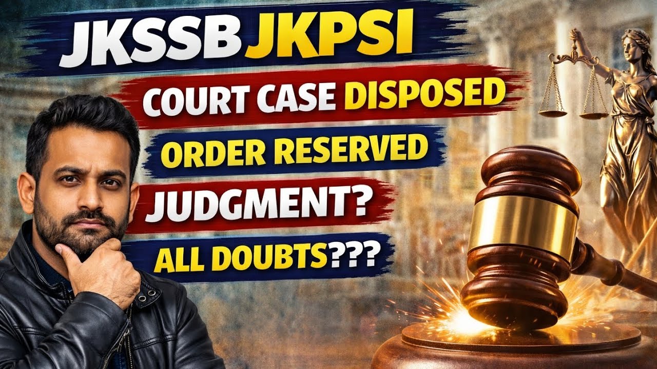 Update: Jkssb Jkpsi court case status// Order Reserved// Judgment?? #courtcase #jkpsi #jkssb #case  