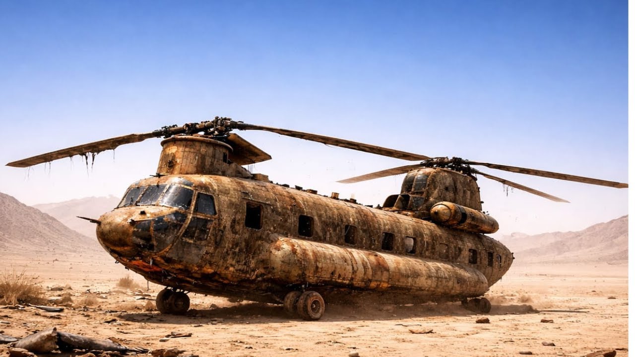 Abandoned CH-47 Restored to Flight – Incredible Transformation