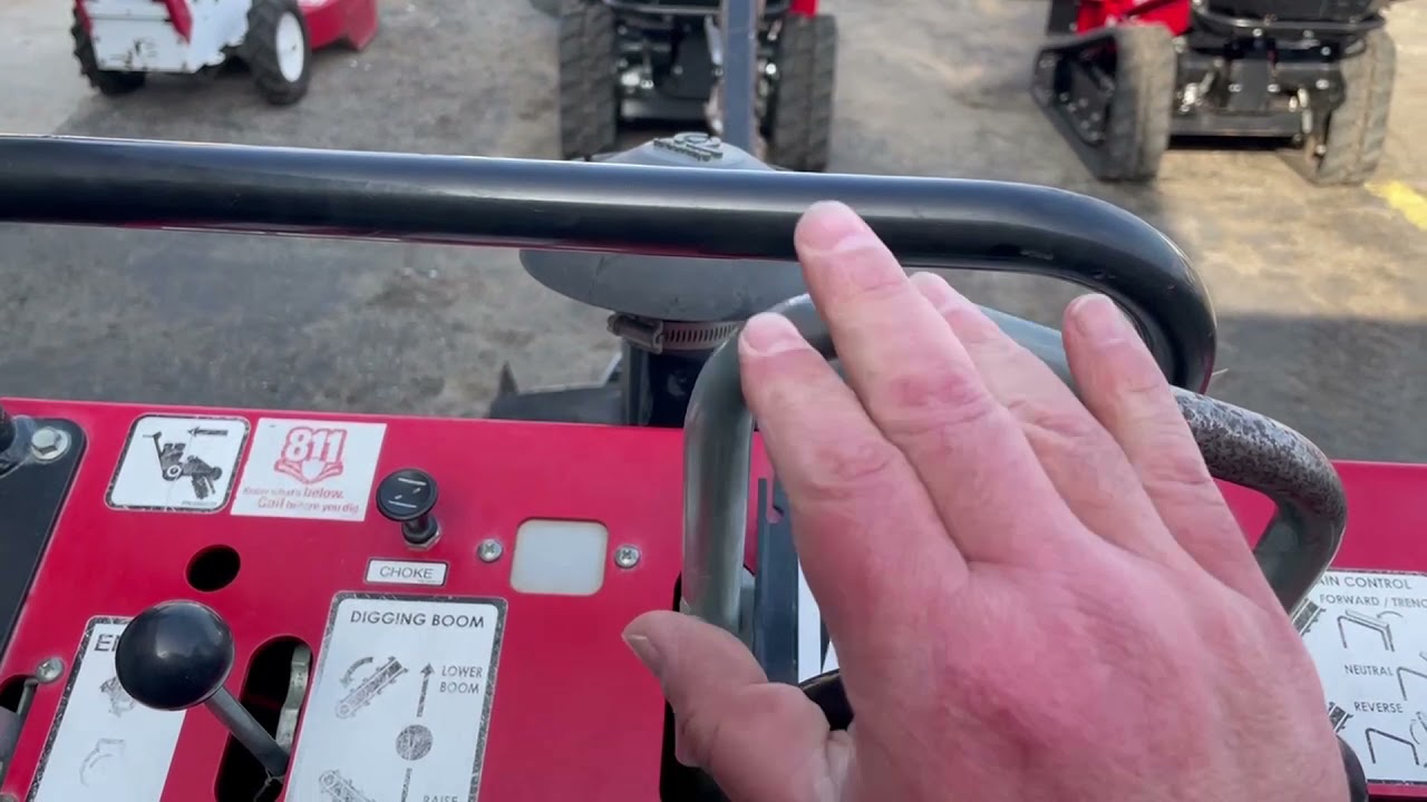 Operate A Trencher -  Barreto  Trencher Overview- Model 20RTK