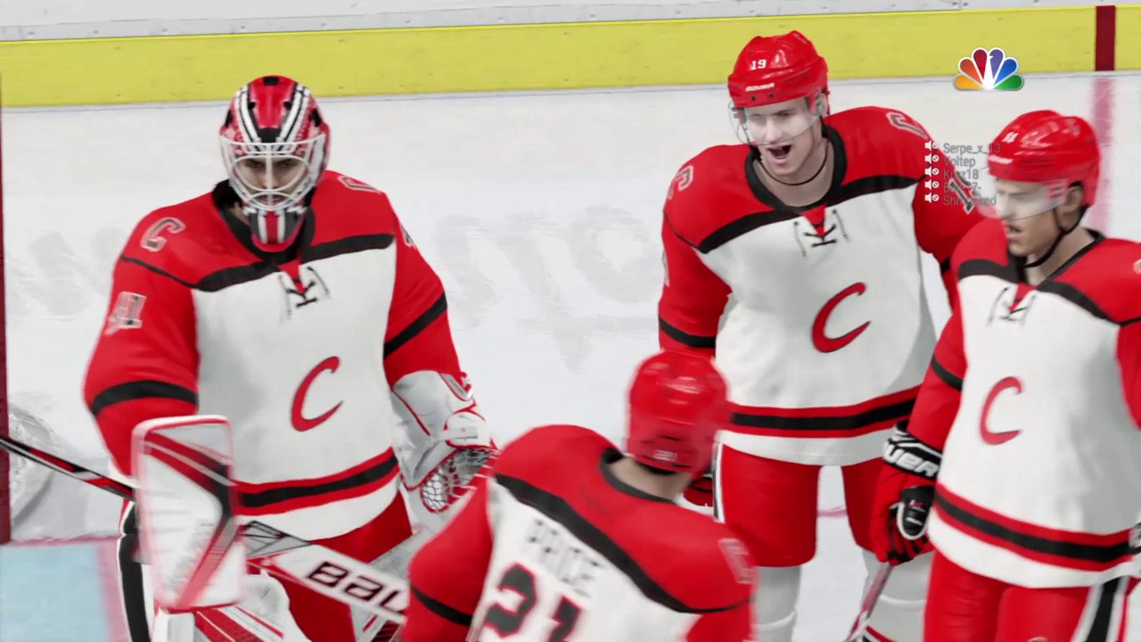 NHL 17 EASHL Top Club Games - CxC vs NsU Extended Highlights (eSports Hockey League)