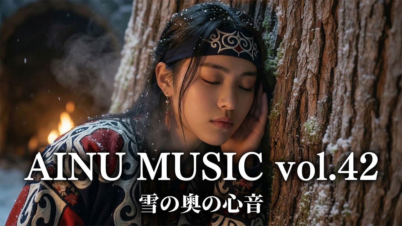 🎵 アイヌ音楽 Vol.42 - 雪の奥の心音／クスワサンテアン | AINU Music | Spiritual Healing World Song | Ekashina