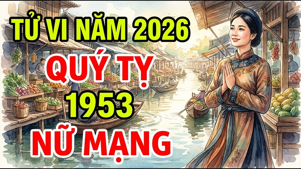 Tử Vi Tuổi Tỵ 1953 Nữ Mạng Năm 2026: 73 Tuổi Sao Thái Dương Chiếu Mệnh, Vạn Sự Cát Tường