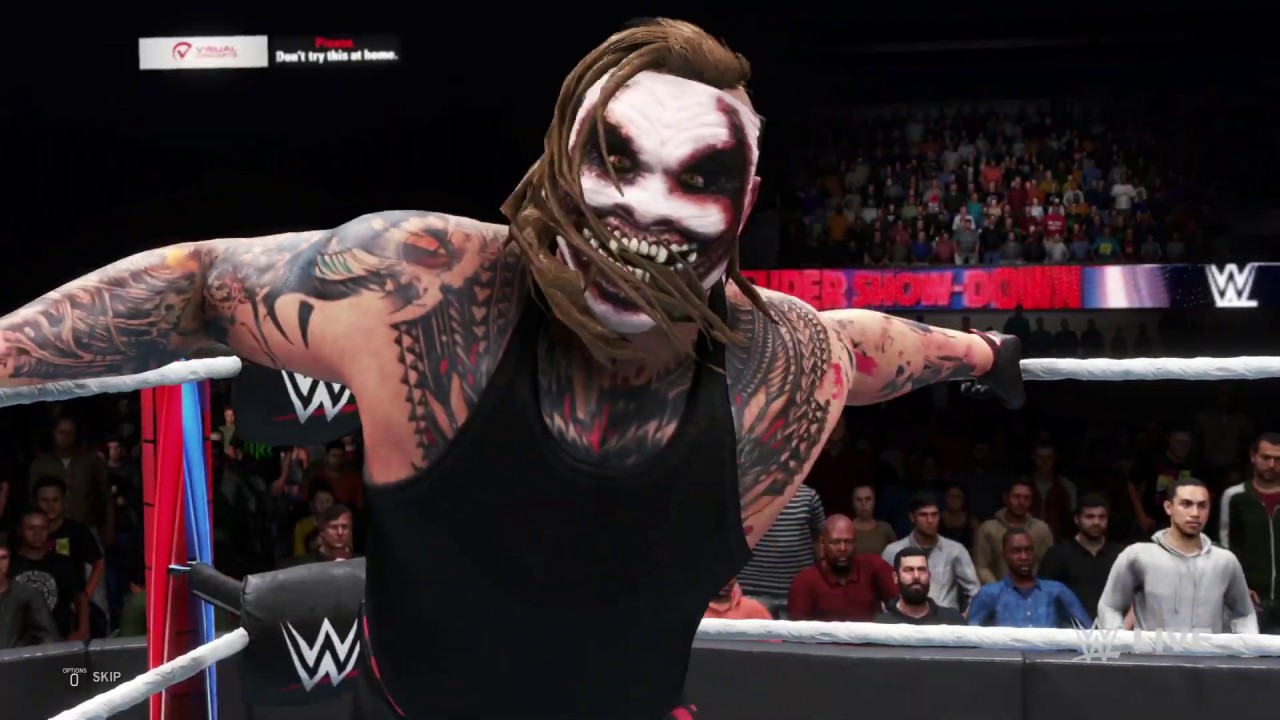The Fiend Bray Wyatt vs. Goldberg