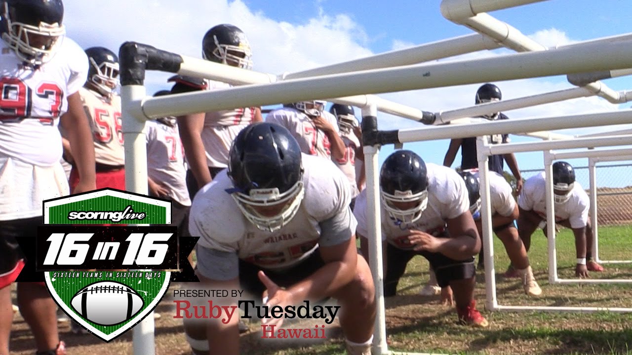 16in16 Football Preview: Waianae Seariders (2016)