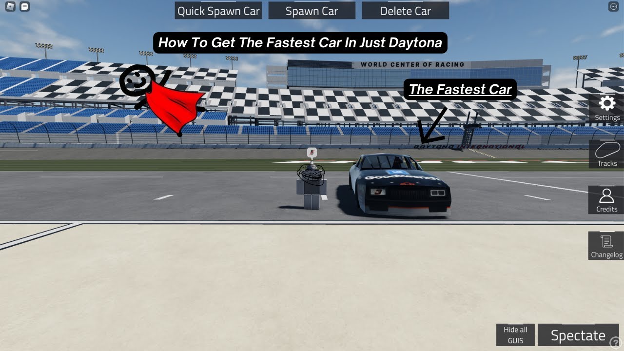 How to get one of the fastest cars in just daytona