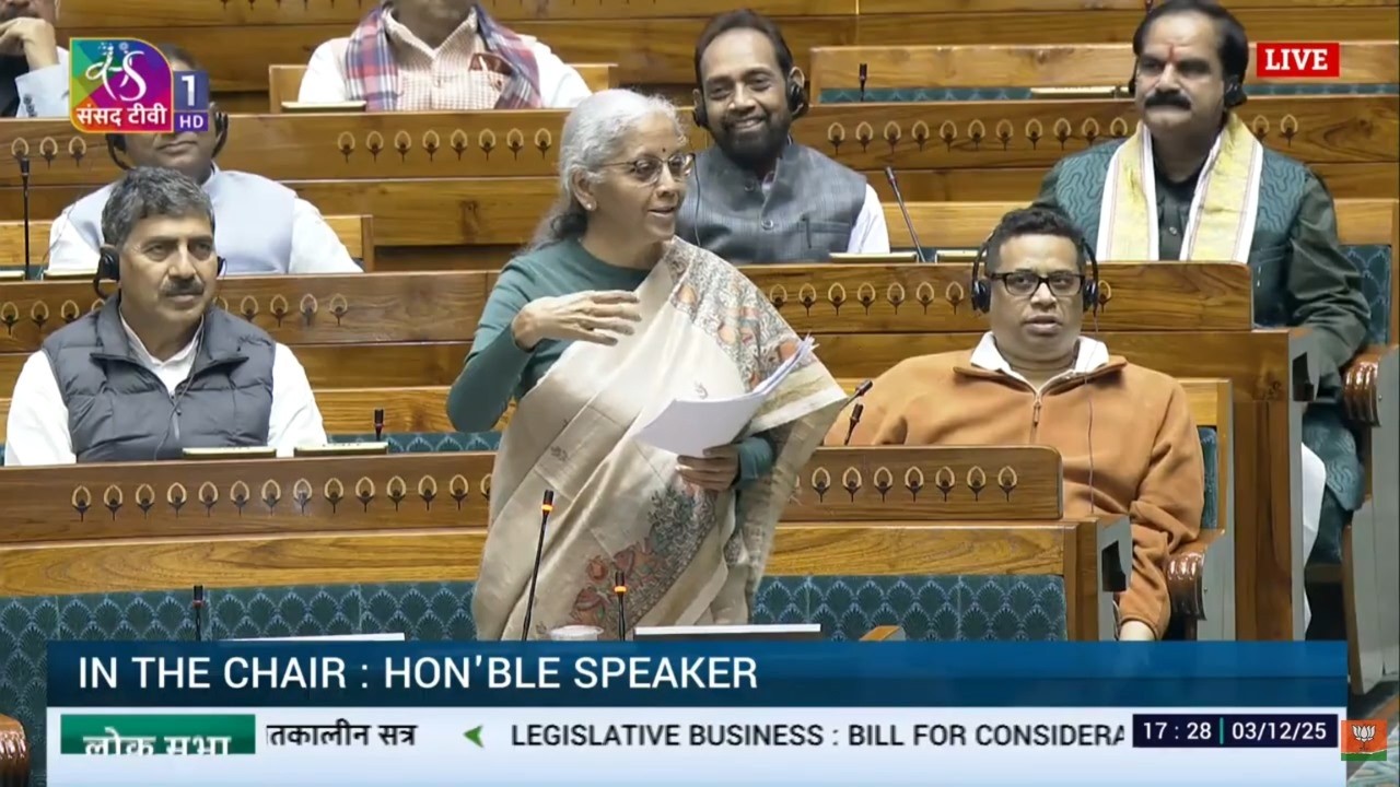 Parliament Winter Session | FM Nirmala Sitharaman&rsquo;s Reply on Central Excise Bill 2025