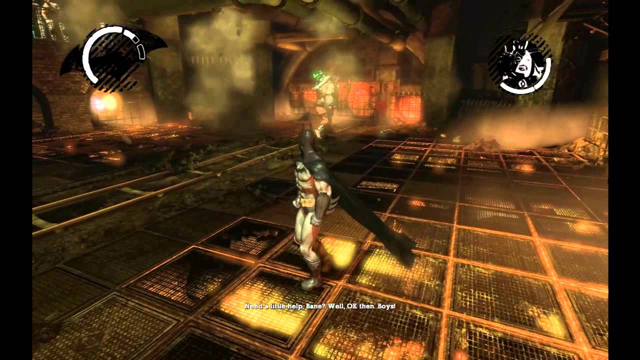 Batman Arkham Asylum Part 10 Walkthrough Rescue Gordon Without Being Detected & Bane Boss Fight