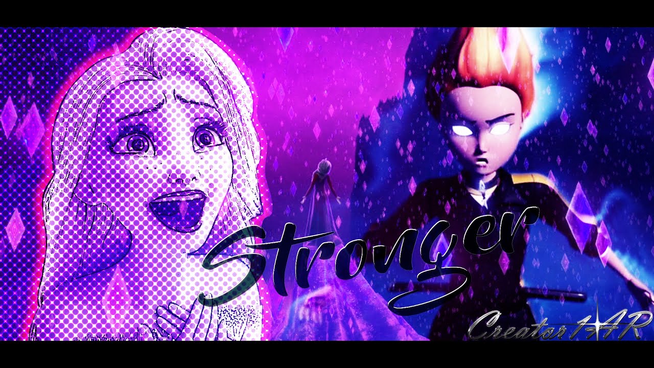 8 YEARS HERE&infin; April & Elsa &mdash;Stronger Than Yesterday/Сильнее Чем Вчера! TMNT/FROZEN AMV♫
