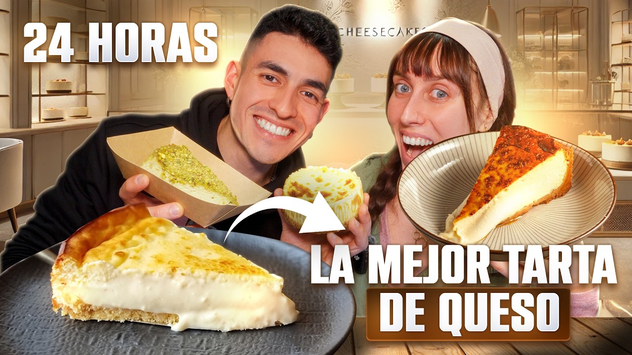 24 HORAS en busca de la MEJOR TARTA de QUESO de VALENCIA - CASTELL&Oacute;N