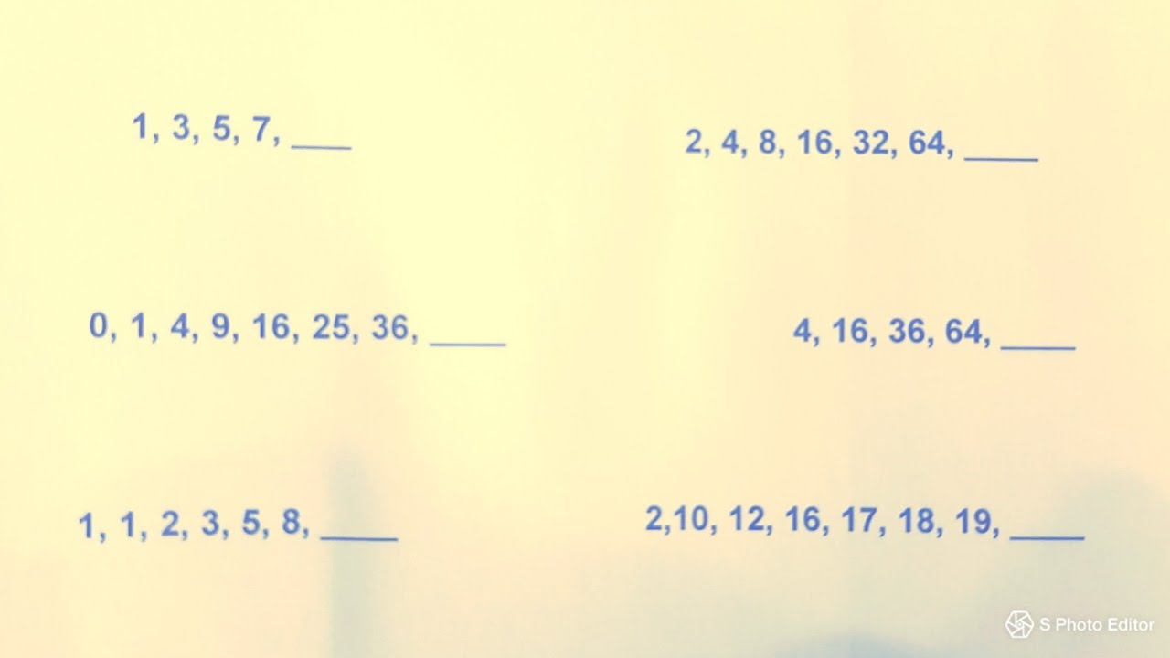 Lógica Matemática em Sequência Numérica