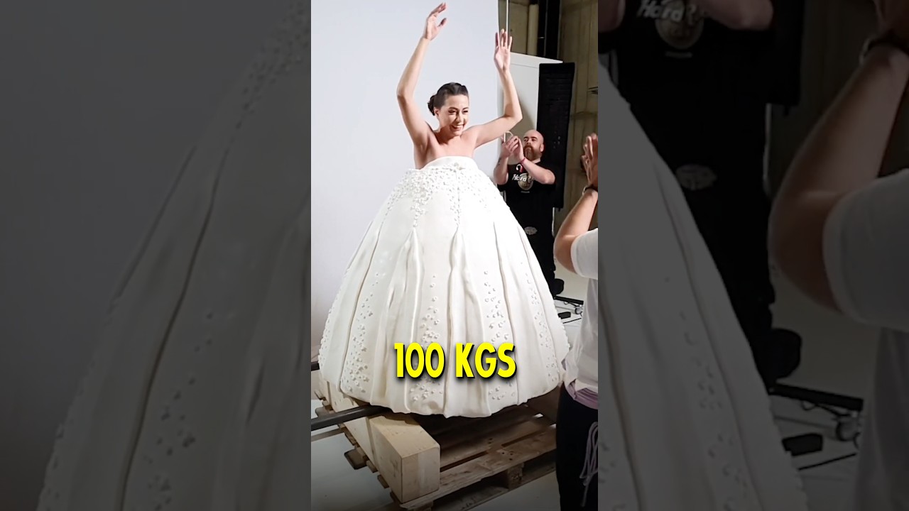 World’s Biggest Wedding Cake (that is also a Dress)