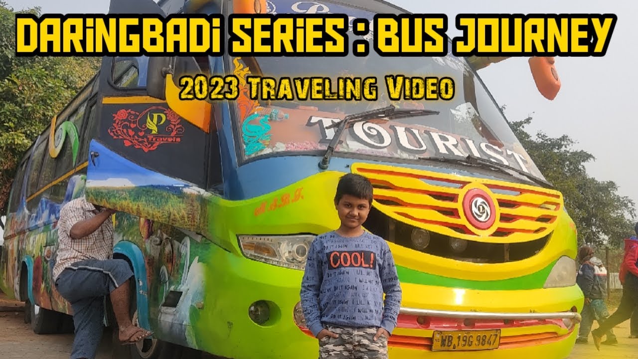 Daringbadi Series : Bus Journey 2023 | Kolkata to Chilika | #viralvideos #firstvlogviral