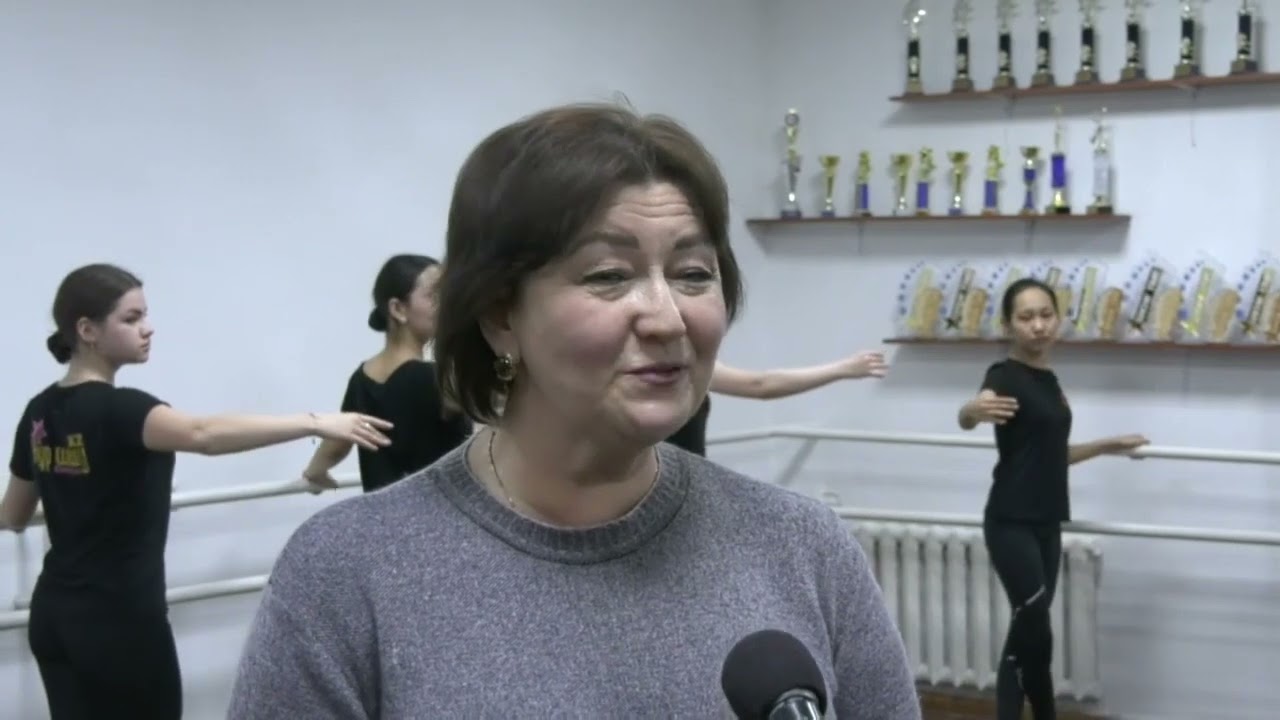 Экибастуз  Новости  Образцовый хореографический ансамбль Нур шашу провел открытое занятие