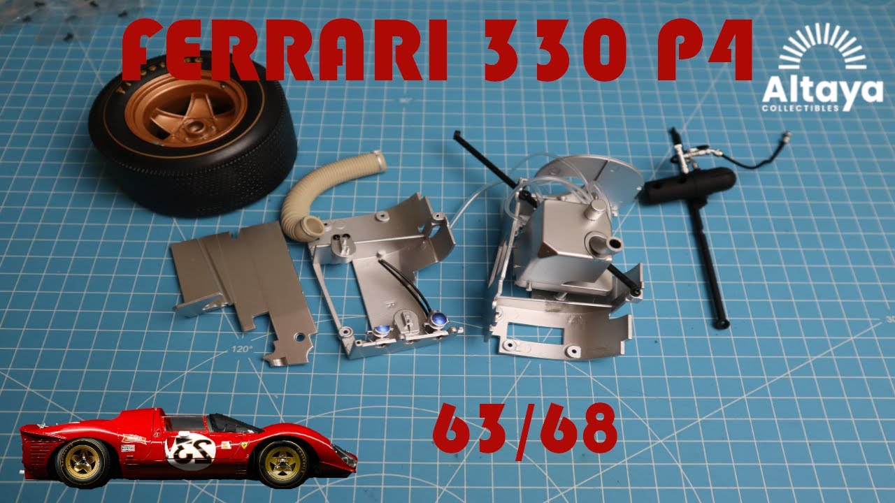 Montez la Ferrari 330 P4 1/8 @Altaya France  63/68