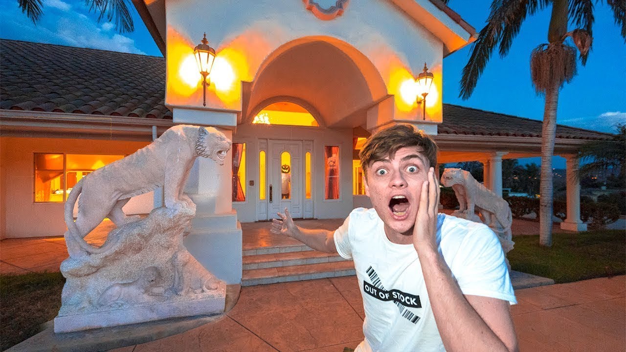 3AM HALLOWEEN MANSION CHALLENGE!! (PART 1)