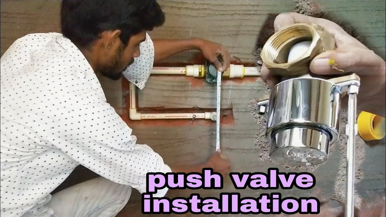 toilet flush valve installation