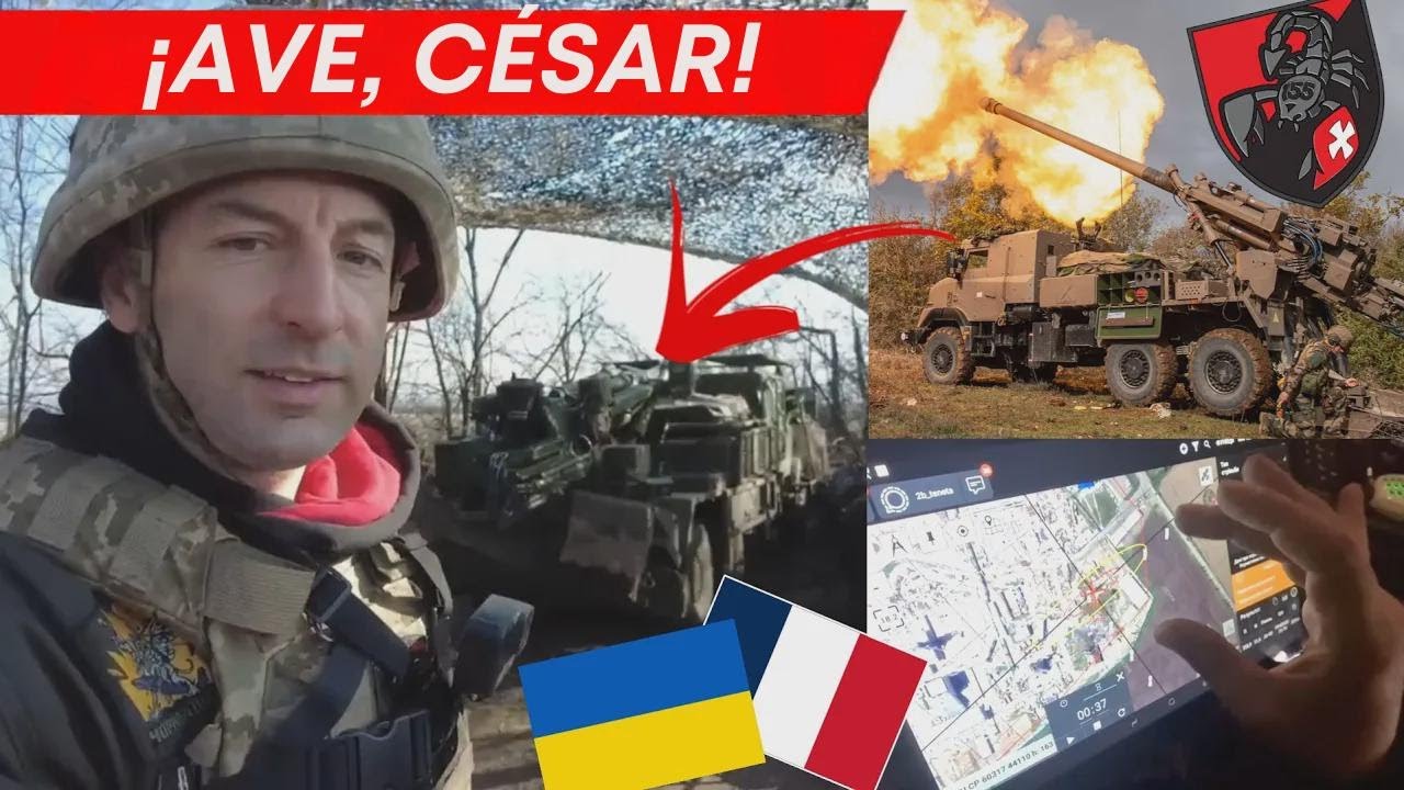 En acción con los cañones CAESAR: Artillería ucraniana en Pokrovsk