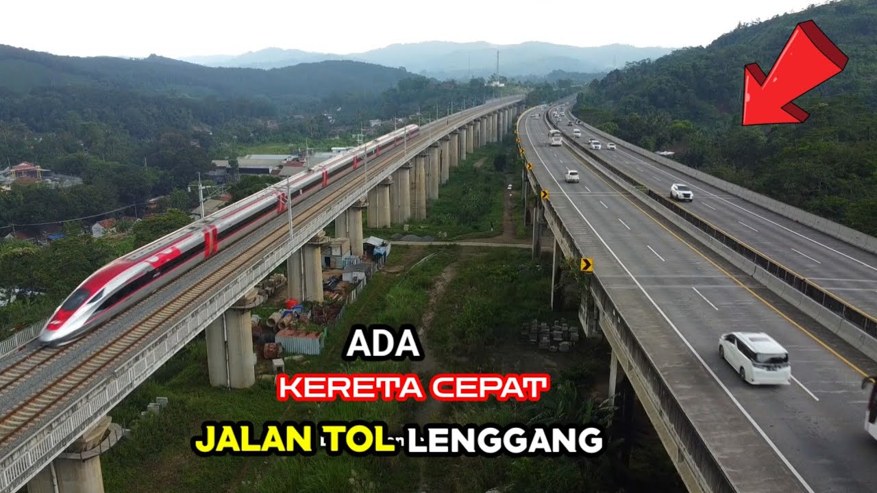 Ada KERETA CEPAT Whoosh, Jalan Tol Purbaleunyi lenggang | High Speed Railways