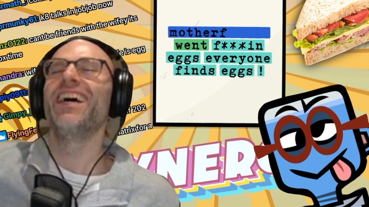 15 Minutes of Egg, Eggs and More Eggs to Watch Between Classes | Northernlion Jackbox