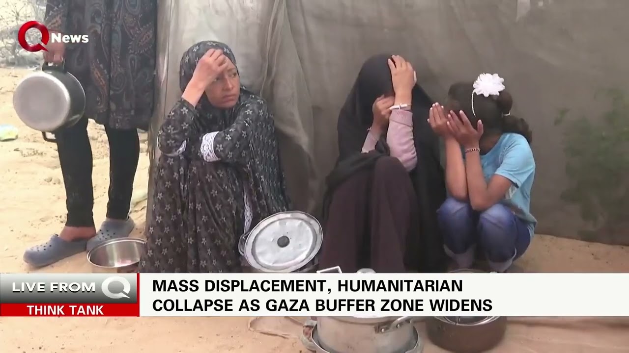 Israel's intensified military operations,  expanded buffer zones fragment Gaza