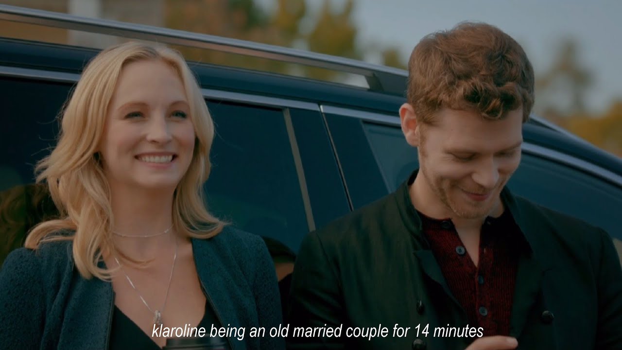 klaroline being an married couple for 14 minutes