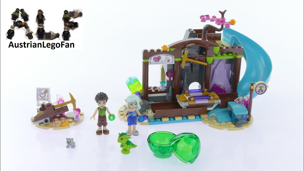 Lego Elves 41177 The Precious Crystal Mine - Lego Speed Build Review