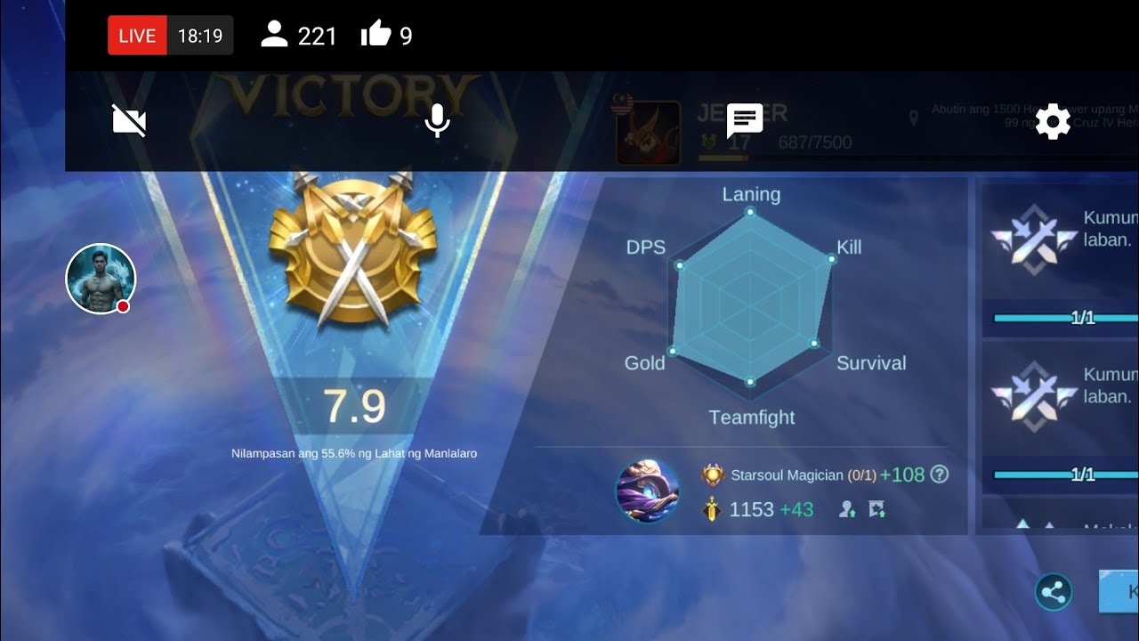 ROAD TO MYTHIC/MLBB/HONOR OF KINGS