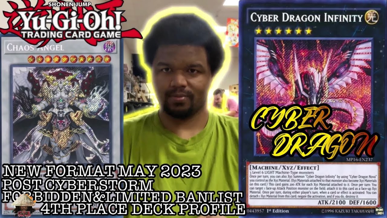 Yugioh new format May 2023 local's 4th place deck profile-cyber dragon-Kyle Lewis