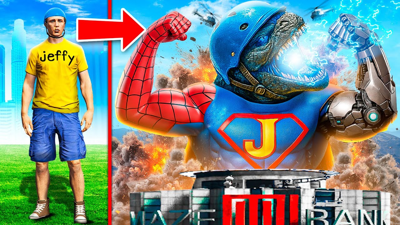 Jeffy Becomes EVERYTHING In GTA 5!