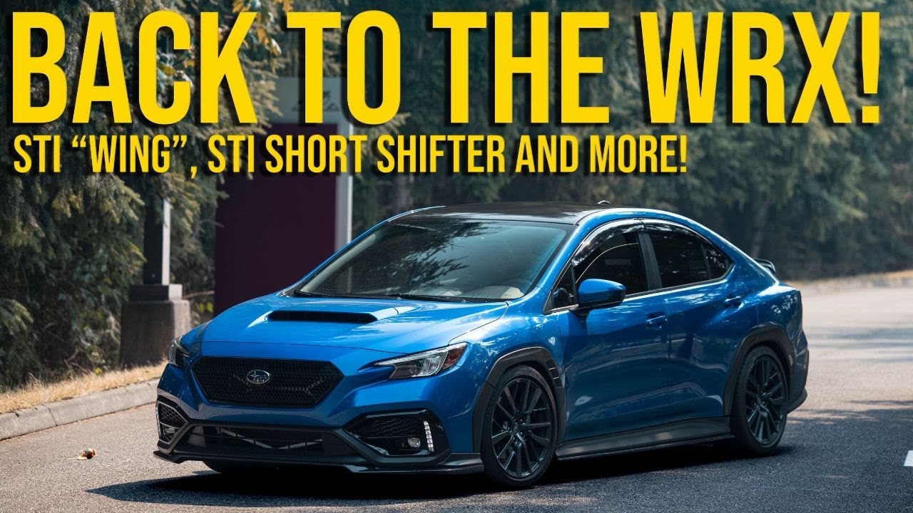 Возвращаемся к Subaru WRX 2023 года!