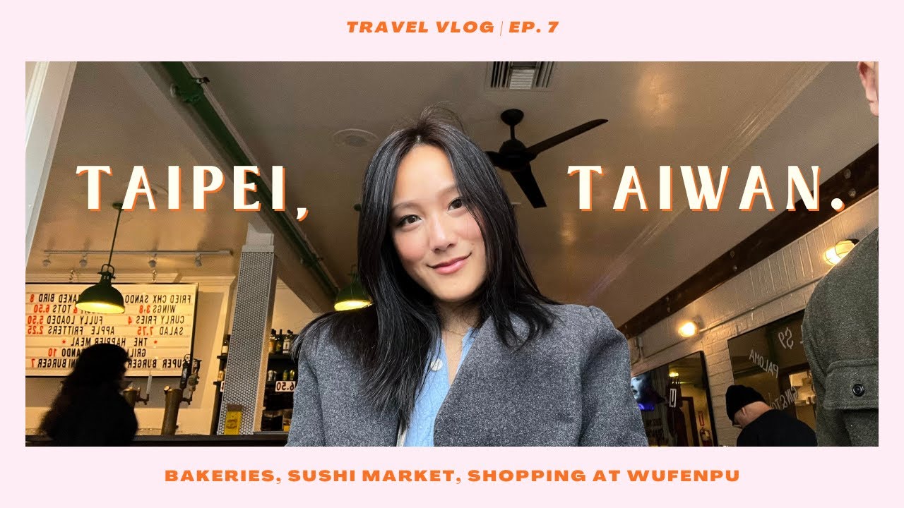 Видеоблог о Тайбэе 🇹🇼 | пекарни 🍰 шопинг в Уфэнпу 🛍️ развитие водной зависимости 🍣 | месяц на Тай...
