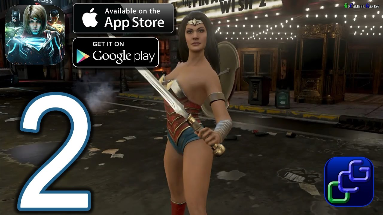INJUSTICE 2 Android iOS Walkthrough - Part 2 - Campaign Chapter 1: Battles 7-18