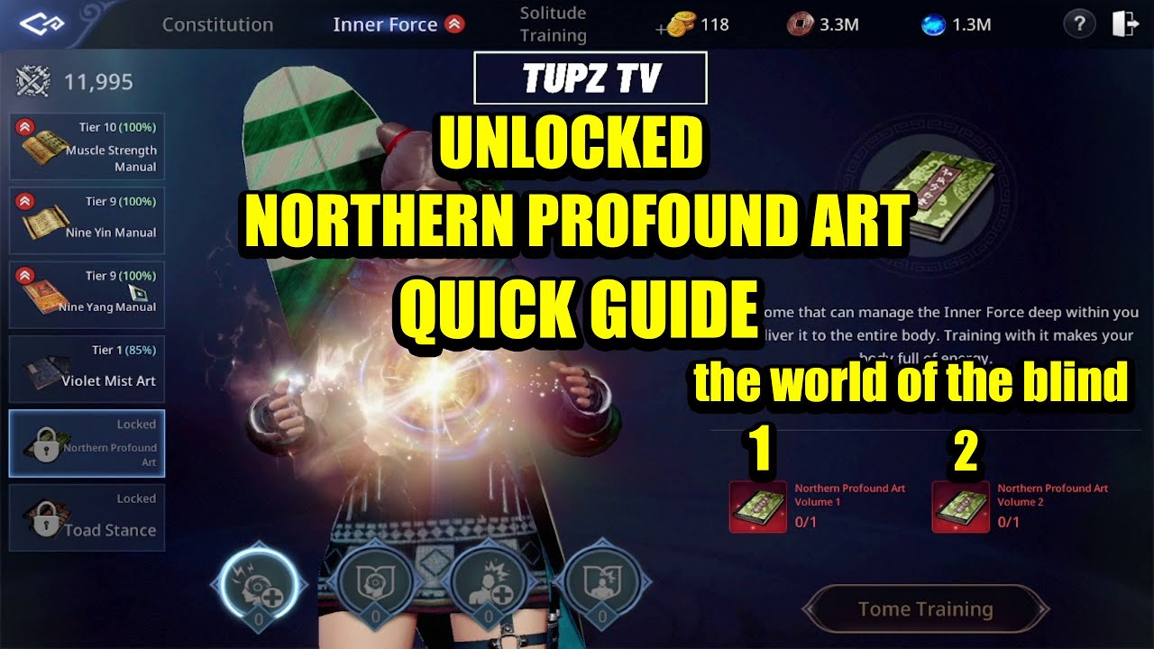 MIR 4 - UNLOCKED NORTHERN PROFOUND ART  | FULL REQUEST MISSION GUIDE | THE WORL OF THE BLIND 1 & 2