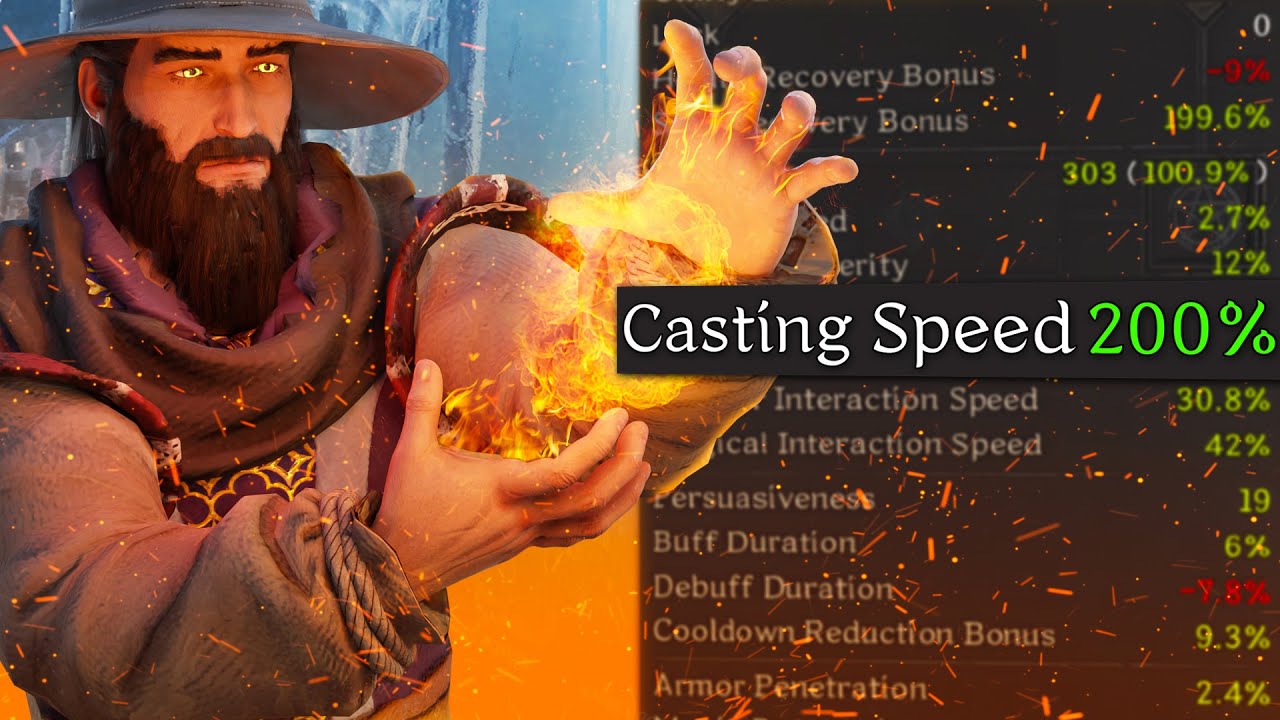 200% Cast Speed Wizard DESTROYS EVERYONE in Dark and Darker