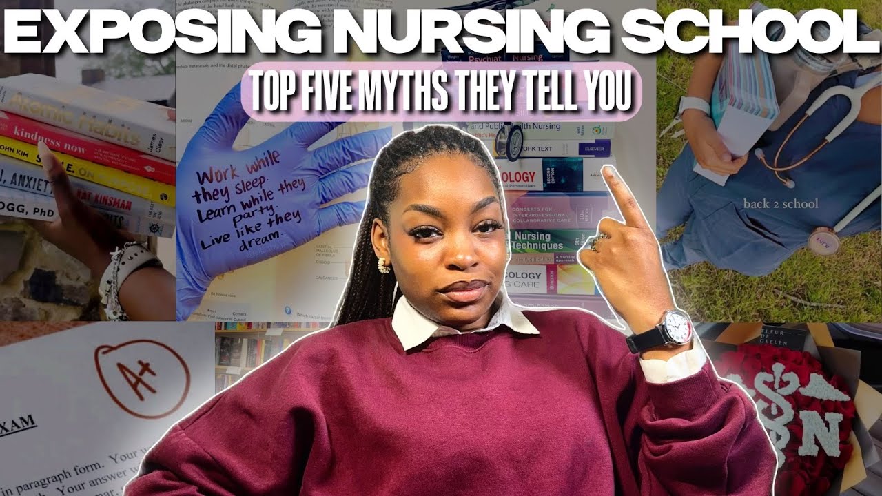 The Untold Truth About Nursing School🎓Top 5 Myths They Tell You