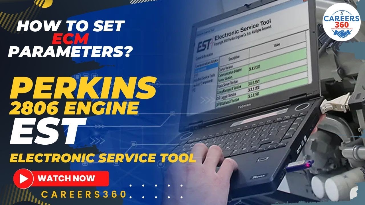 How to set Perkins ECM parameters? EST and ET Live Training | ECM Product status report PSR 2806ECM
