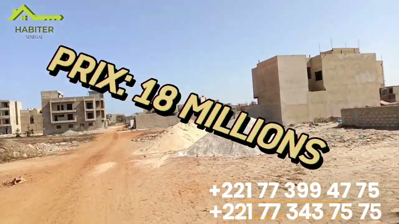 PLUSIEURS TERRAINS TITRES FONCIERS INDIVIDUELS À VENDRE/ +221773994775