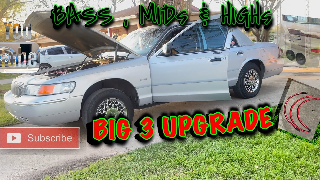 Бюджетная сборка автомобильной аудиосистемы Big 3 Upgrade с мощностью 1500 Вт RMS и выше!!