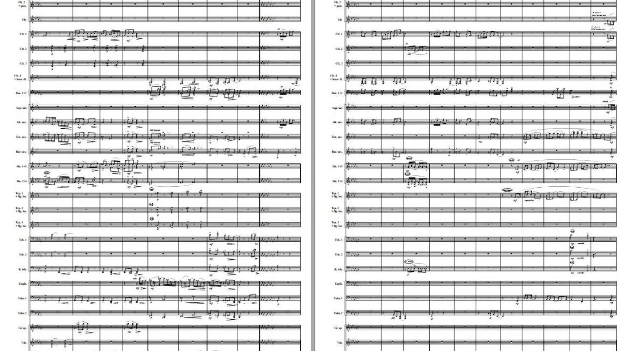 Graceful Ghost - Bolcom. Arr: Svein H. Giske. Available for Brass and Concert Band Grade 4,5.