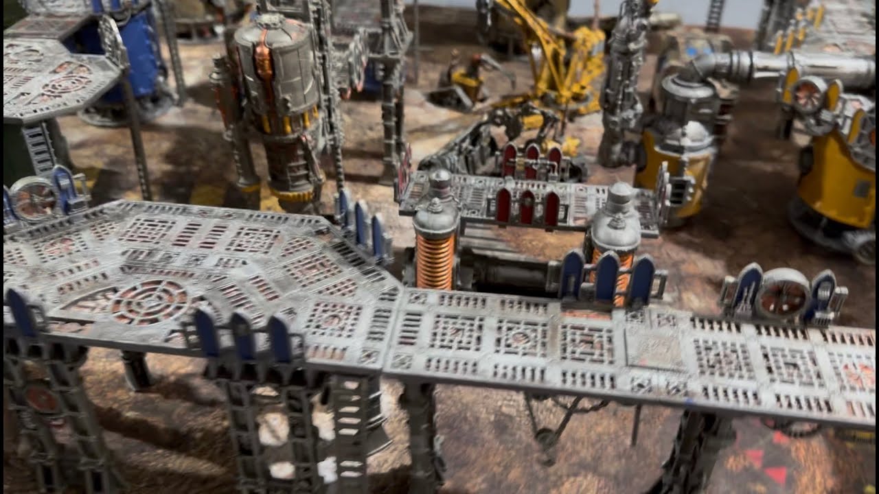 Necromunda Sector Mechanicus Terrain.
