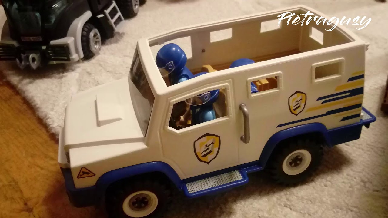 &hearts;&hearts; PIETRAGUSY &hearts;&hearts;  Napad na bank - Playmobil  9371, 9372, 9360, 5362