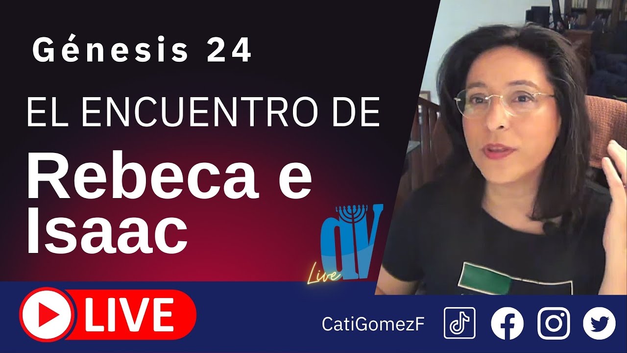 Génesis 24 (Parte 2)  (EN VIVO) ☚  [EL ENCUENTRO de Rebeca e Isaac]  La sombra de la novia del REY