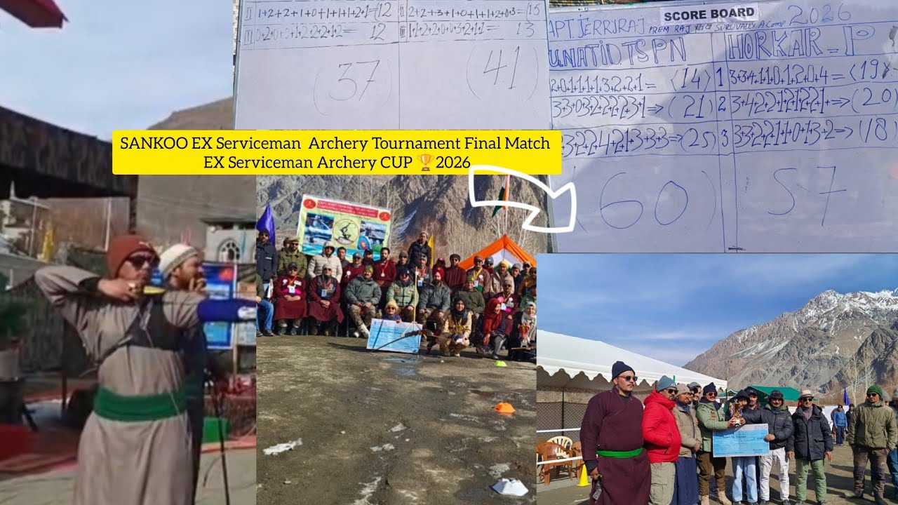 TODAY SANKOO EX Serviceman  Archery Tournament Final Match EX Serviceman Archery CUP 🏆2026