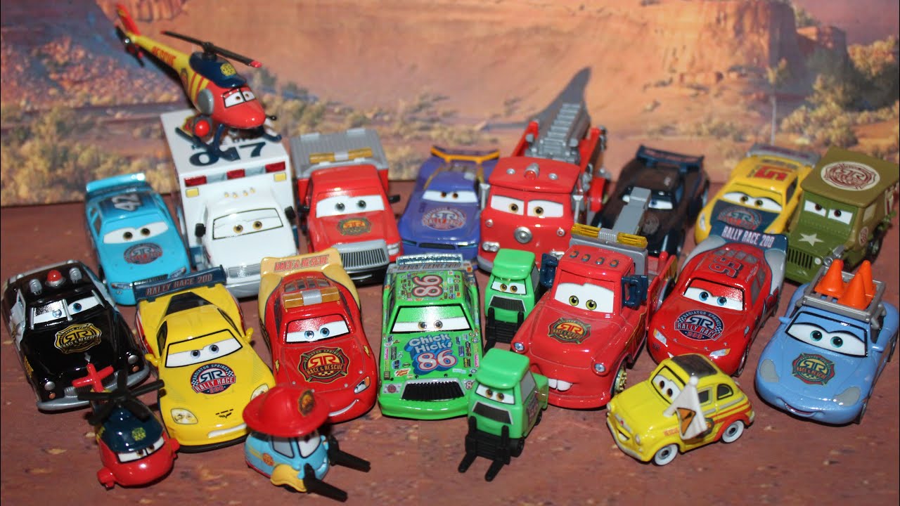 Рейтинг всех гонок и спасательных/раллийных гонок - Mattel Disney Cars 2025 - Кто лучший? (Радиат...